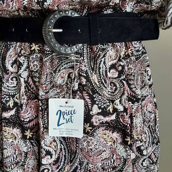 Wallflowers Dress Sz M Juniors 2 PC set - Picture 5 of 8